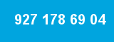 927 178 69 04 927 178 69 04